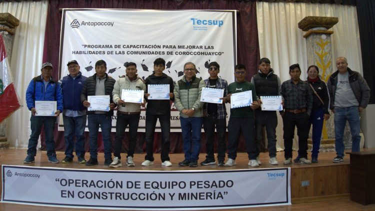 Antapaccay impulsa a jóvenes de Espinar con capacitación para liderar fuerza laboral de Coroccohuayco