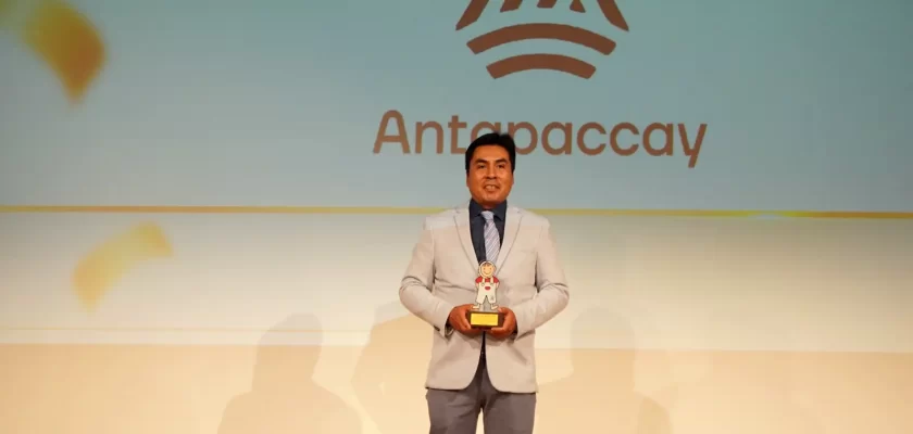 Antapaccay recibe Premio Yanapay 2026