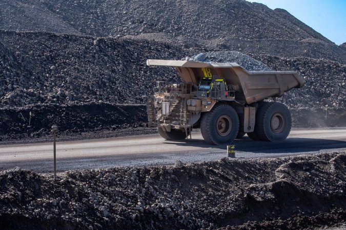 Camión minero en Marcobre