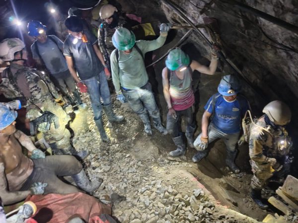 Comando Unificado Pataz rescata a mineros