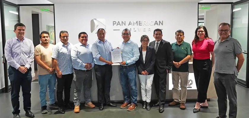 Pan American Silver Huarón firma convenio para financiar obra de agua potable en Huayllay mediante Obras por Impuestos