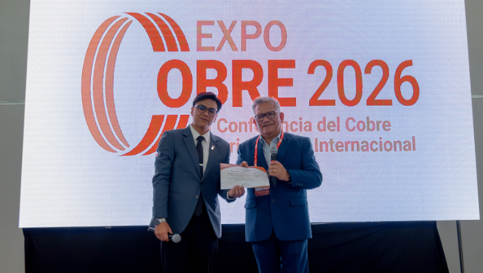 Ingemmet presente en Expocobre 2026