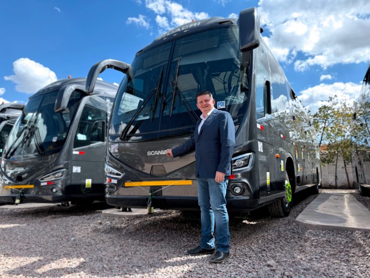 Jair Puhl, Gerente de Buses de Scania Perú