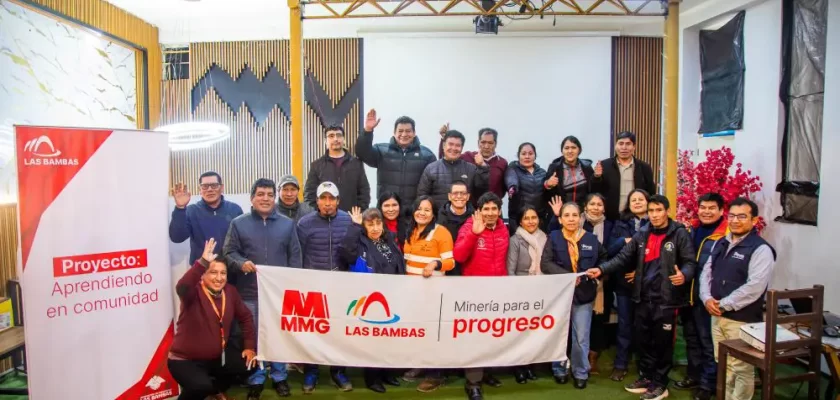 Las Bambas impulsa alfabetización en Cotabambas