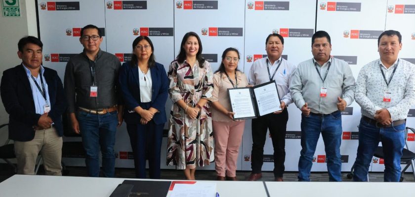 MINEM instala Mesa Técnica en Chumbivilcas