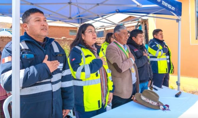 Minsur, comedores familiares en Larimayo