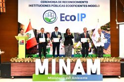 Minam reconoce a 15 instituciones como Modelo EcoIP 2025 y refuerza la ecoeficiencia en el Estado