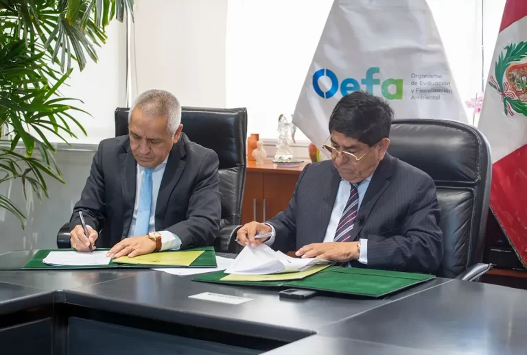 OEFA y Universidad Ricardo Palma