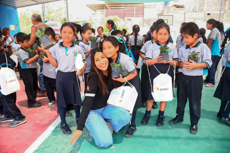 Orygen beneficia a más de 6,300 estudiantes en 6 regiones con campaña escolar