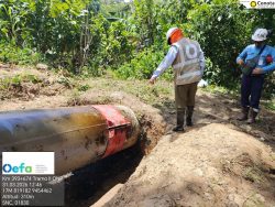 OEFA: derrame en el Oleoducto Norperuano afectó aproximadamente 300 m² y mantiene supervisión ambiental en la zona