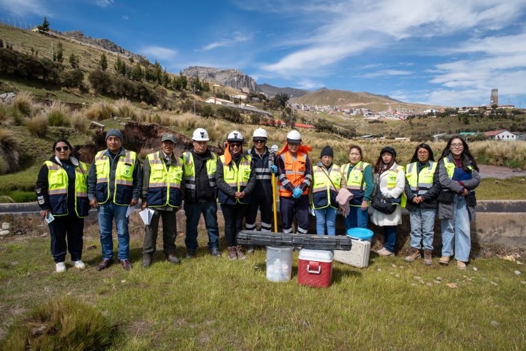American Silver Huarón monitoreo ambiental participativo en Huayllay