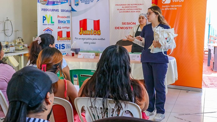 Cerro Verde campaña para combatir la anemia
