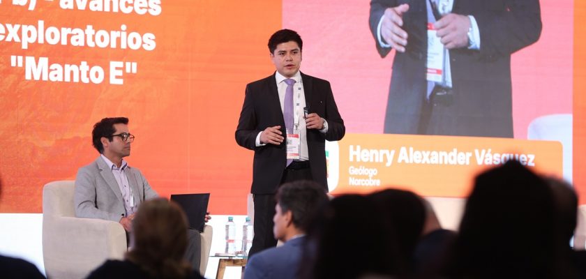 Henry Alexander Vásquez, geólogo de Norcobre