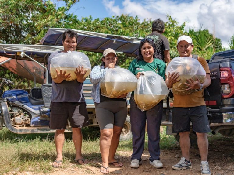 IIAP acuicultura en Madre de Dios