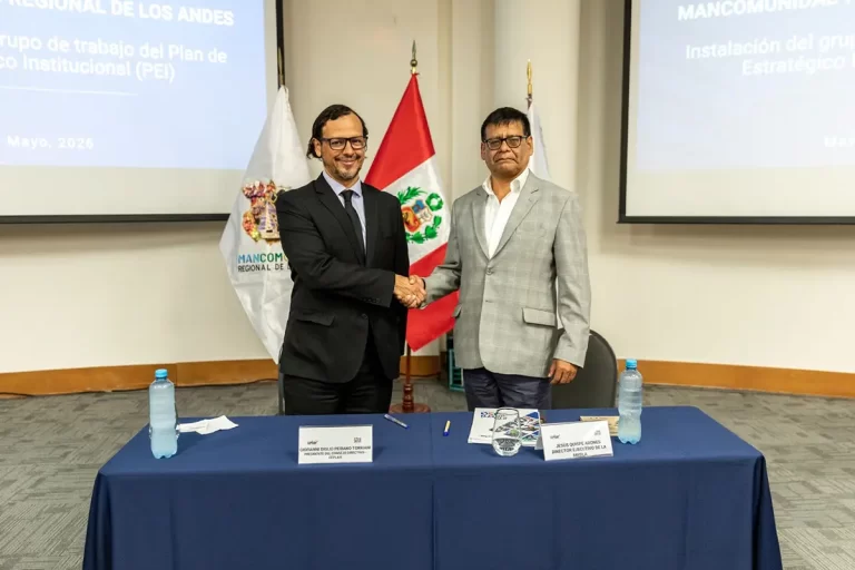 Mancomunidad de Los Andes y CEPLAN