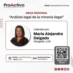Mesa redonda: Análisis legal de la minería ilegal