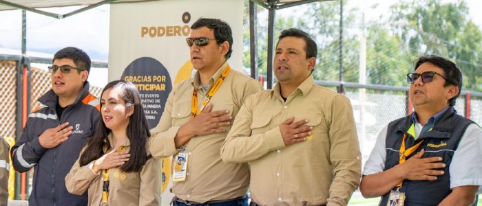 Minera Poderosa agua y alcantarillado