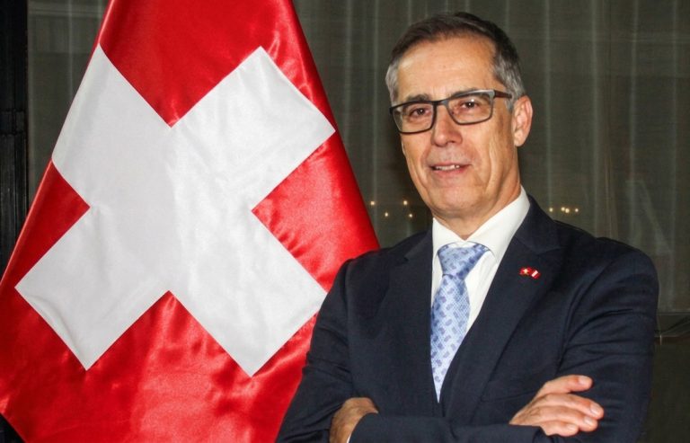 Paul Garnier, Embajador de Suiza en Perú