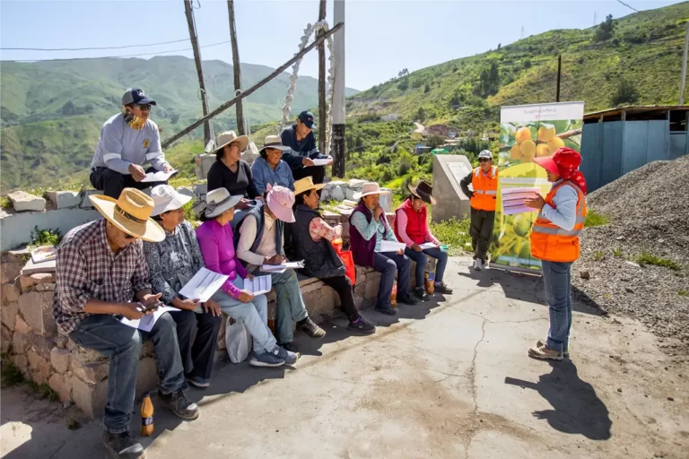 Southern Perú producción agrícola en Torata