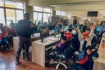 Southern Perú y estudiantes de Tiaparo