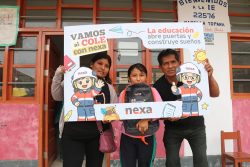 Nexa entrega más de 12 mil kits escolares en sus zonas de influencia