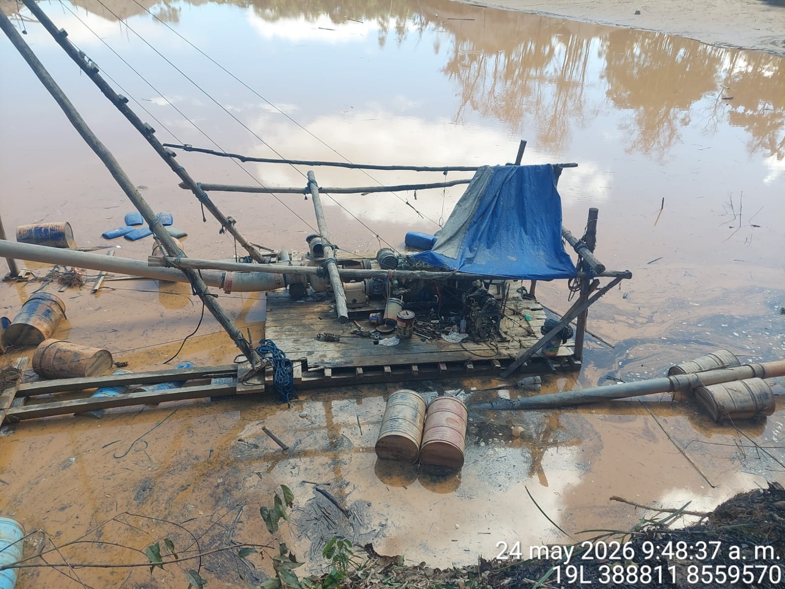 Gobierno incauta bienes por más de S/11.1 millones en operativos contra la minería ilegal en Madre de Dios