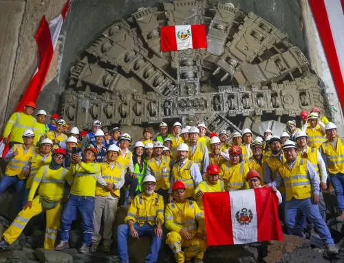 Tuneladora «Delia» llegó a la estación Carmen de la Legua y se acerca al final de su recorrido