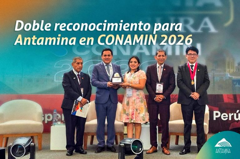 Antamina obtiene doble reconocimiento en CONAMIN 2026