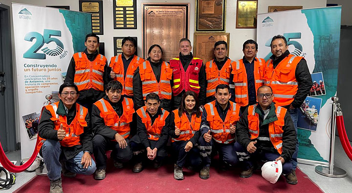 Antamina renueva la acreditación INACAL de sus laboratorios químicos de Mina y Puerto Punta Lobitos