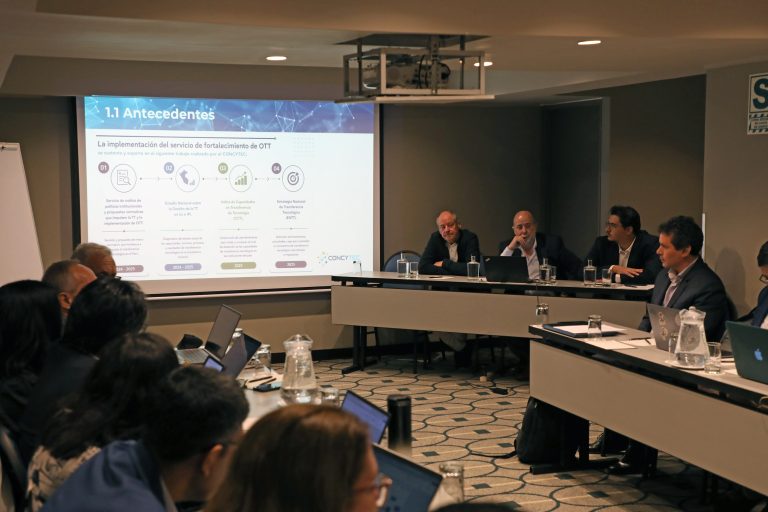 Concytec fortalece oficinas de transferencia tecnológica para impulsar innovación y emprendimientos en Perú