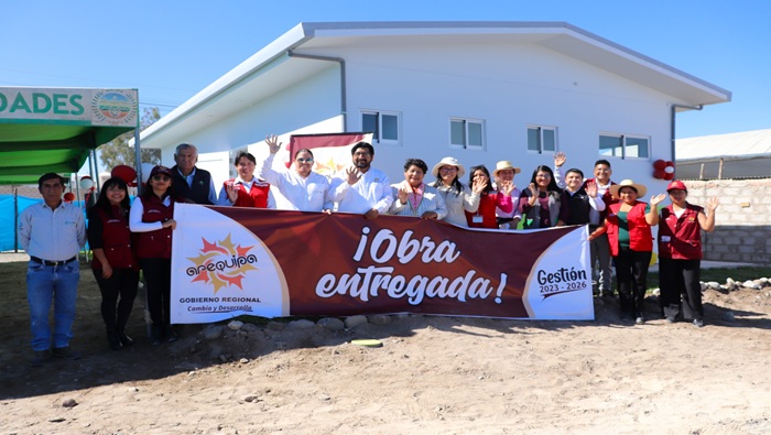 Gobierno Regional de Arequipa y Zafranal inauguran módulo de Cuna Más