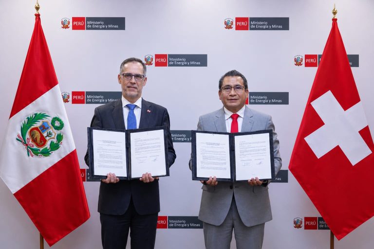 Perú y Suiza acuerdo minería artesanal oro
