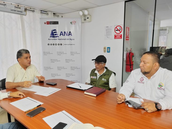 Fenómeno El Niño: ANA coordina intervenciones para proteger zonas críticas en Lambayeque