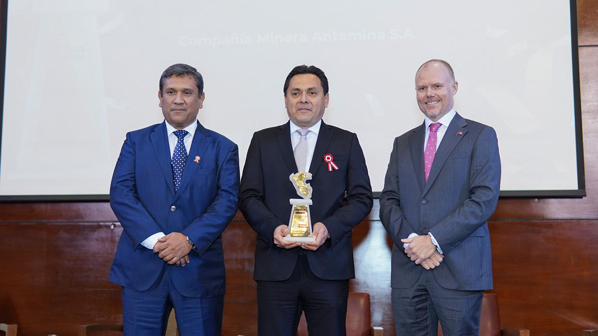 Antamina obtuvo cuatro reconocimientos en la novena edición de los Premios ProActivo 2026