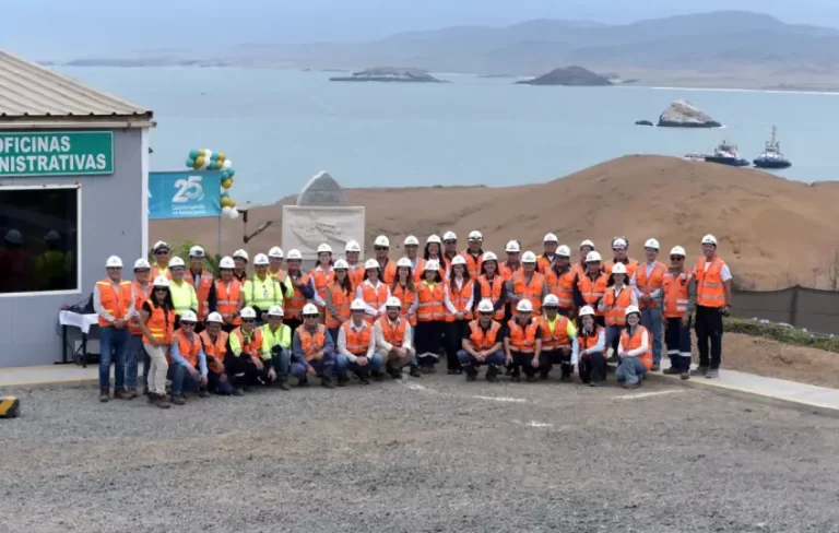 Antamina conmemora 25 años del primer embarque de concentrados
