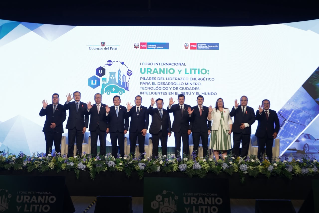 Perú inaugura primer foro internacional sobre el uso estratégico del uranio y el litio en el país