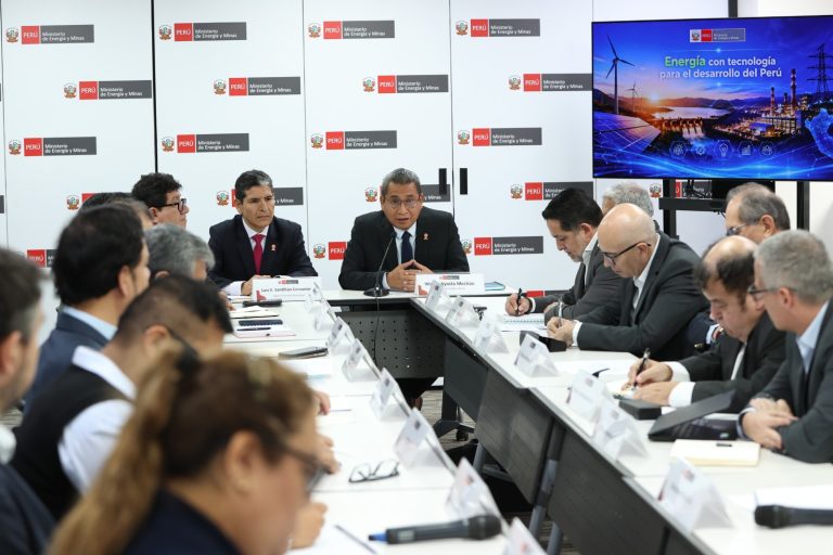 MINEM y empresas generadoras de electricidad