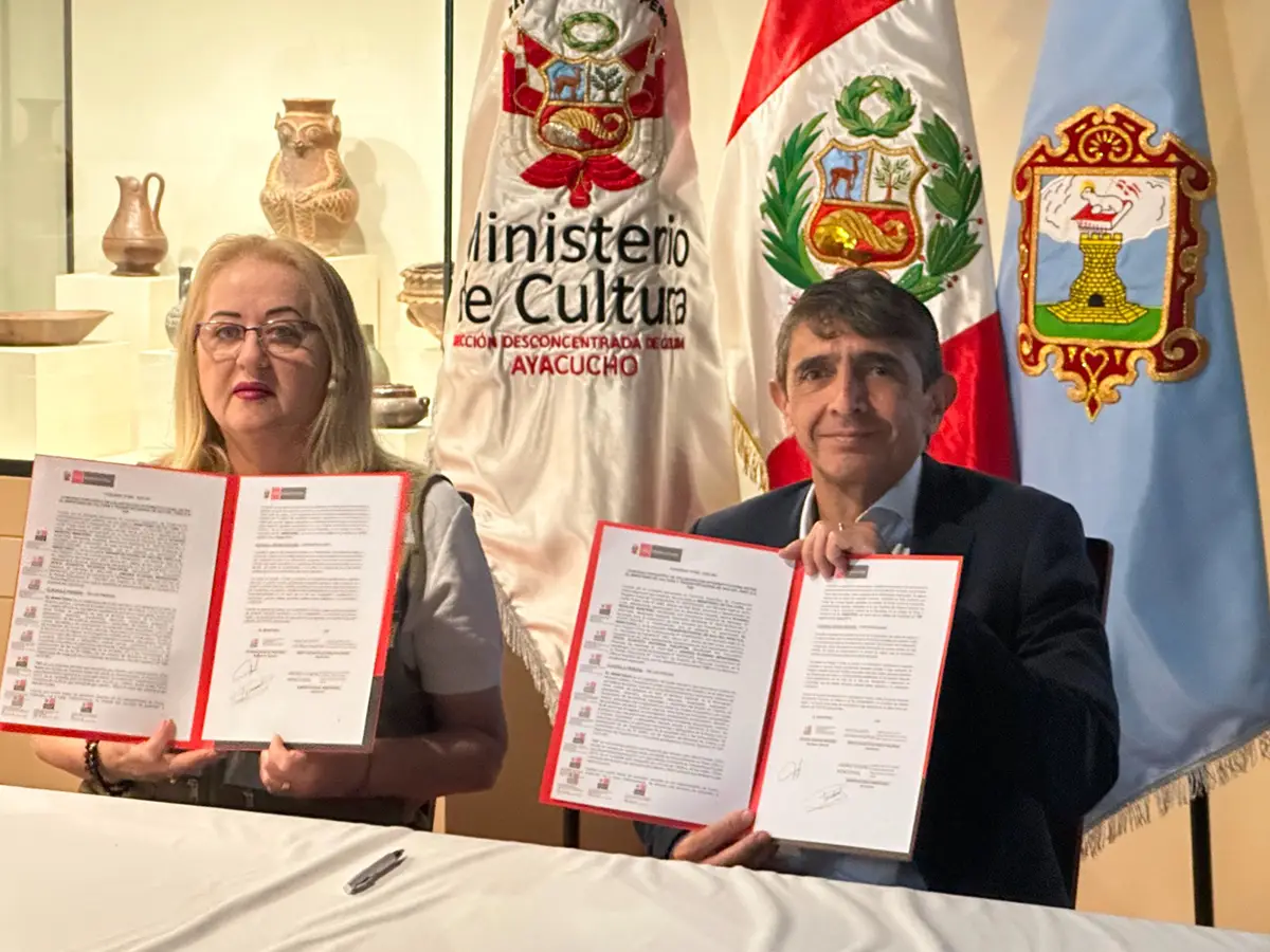 Ministerio de Cultura y TGP fortalecerán la conservación del patrimonio arqueológico de Ayacucho con nueva infraestructura