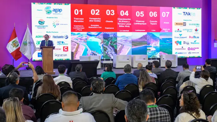 PROINVERSIÓN impulsa proyectos de irrigación por más de US$ 20,000 millones para fortalecer las agroexportaciones
