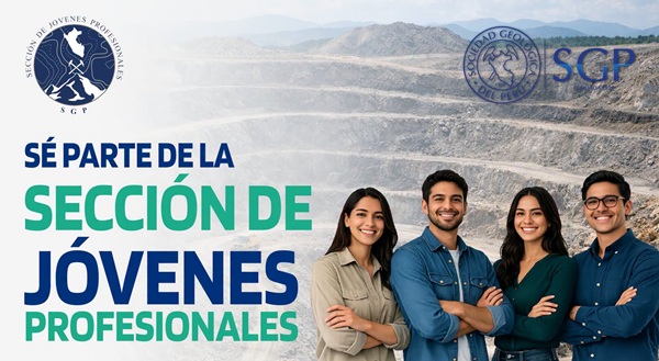 Sociedad Geológica del Perú abre la convocatoria para ser parte de la Sección de Jóvenes Profesionales