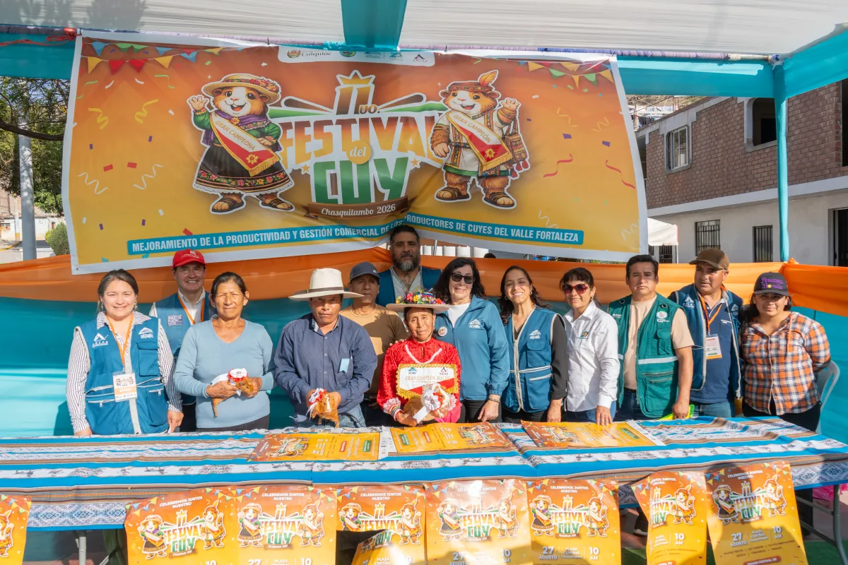 Antamina impulsa el XI Festival del Cuy y fortalece la producción del Valle Fortaleza