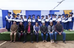 Espinar: 54 jóvenes culminan formación técnica gratuita en el CETPRO Ñaupay promovido por Antapaccay
