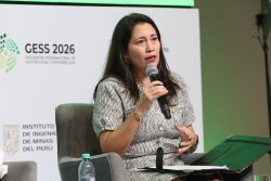 GESS 2026: Mayra Figueroa destaca la prevención y el diálogo para impulsar proyectos mineros en Perú