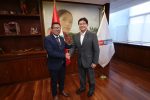 Ocar Cahuaza y Guillermo Shinno
