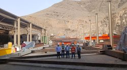 Poderosa acelera obras del puente Lavasén y alcanza más de 75% de avance en La Libertad