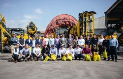 Epiroc entrega a Volcan la primera perforadora automatizada Simba E70 S para el proyecto Romina