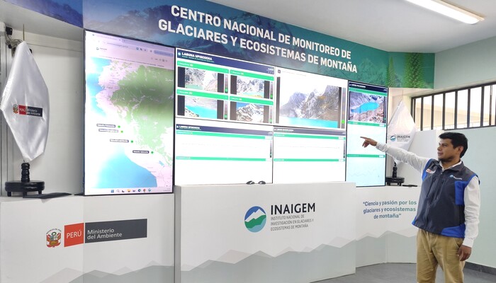 Minam activa sistemas de monitoreo para anticipar aluviones, avalanchas y huaicos en zonas de montaña
