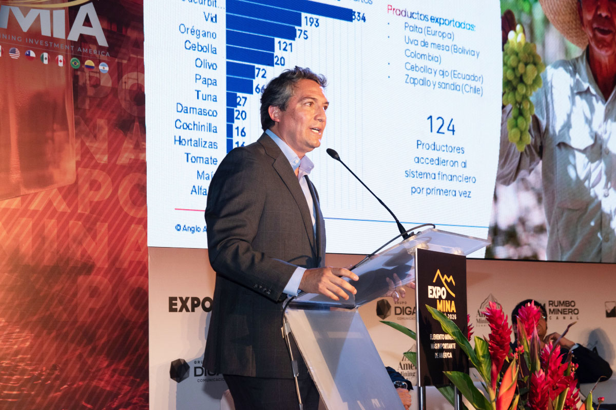EXPOMINA 2026: Anglo American canaliza S/ 43 millones para pequeños agricultores de Moquegua