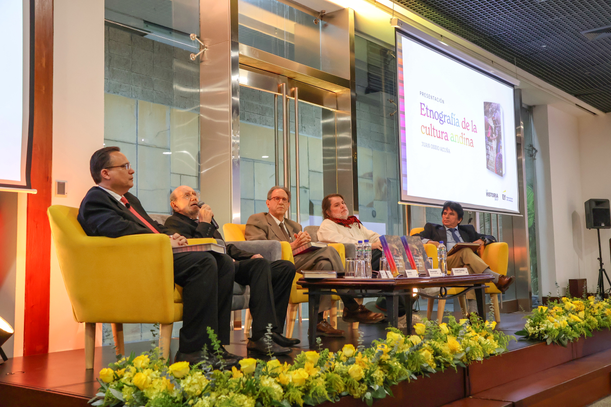 EY Perú y Juan Ossio presentan libro “Etnografía de la cultura andina”, sobre el pensamiento e identidad en los Andes