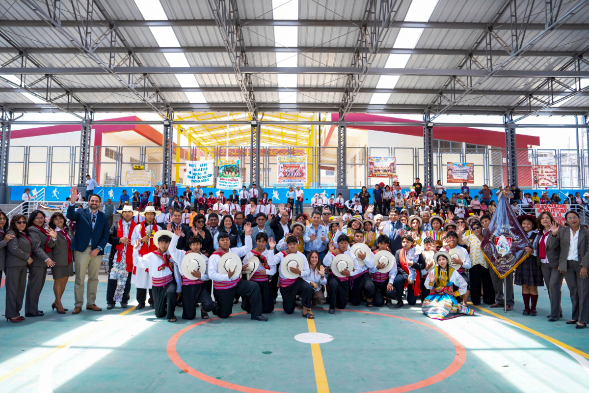Ferreyros inaugura colegio en Arequipa, con inversión de S/ 34 millones, vía Obras por Impuestos